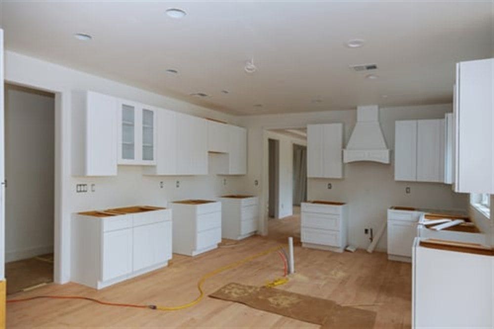 Post-construction cleanup removing fine drywall dust from a newly finished room in the DMV